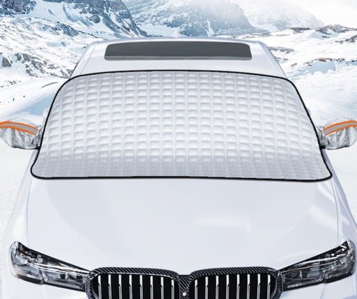 Osłona samochodowa przedniej szyby i lusterka 200x143cm