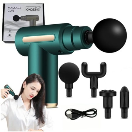 Pistolet do masażu duży zestaw masażer elektryczny