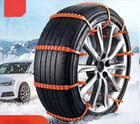 Łańcuchy antypoślizgowe mocne do kół zimnowe