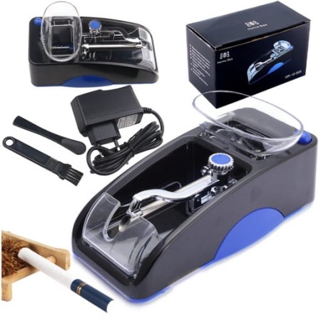 Nabijarka do papierosów 8mm czarno-niebieska miniatura 2