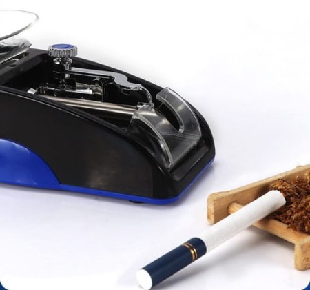 Nabijarka do papierosów 8mm czarno-niebieska szlugi