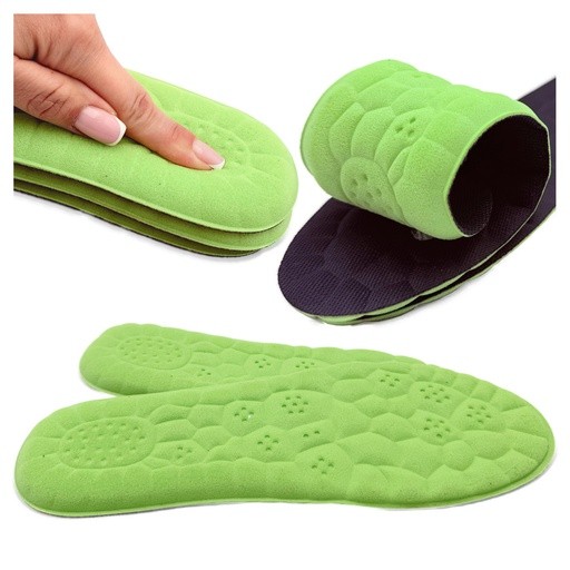 Wkładki do butów zielone rozm. 43/44 - SOFT OKAZEO_SMA