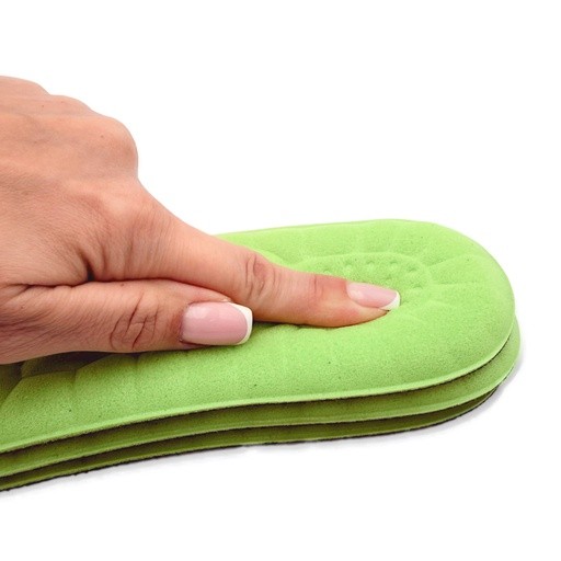 Wkładki do butów zielone rozm. 43/44 - SOFT