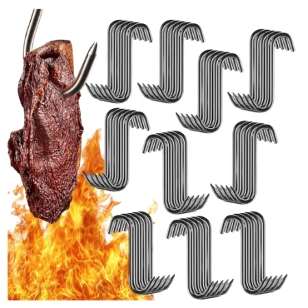 ZESTAW 5 x Hak wędliniarski S 10 sztuk OKAZEO