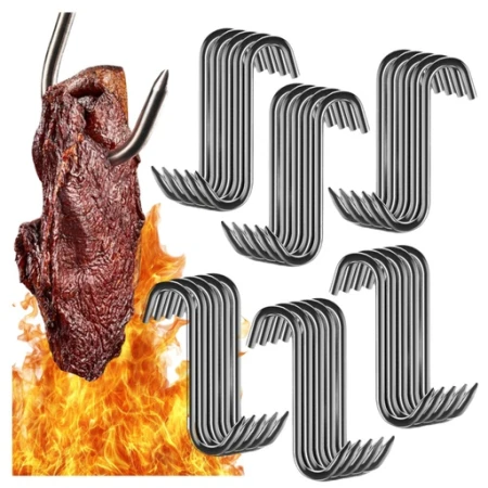 ZESTAW 3 x Hak wędliniarski S 10 sztuk OKAZEO