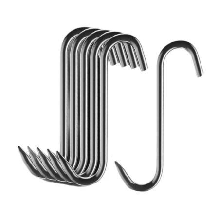 ZESTAW 3 x Hak wędliniarski S 10 sztuk