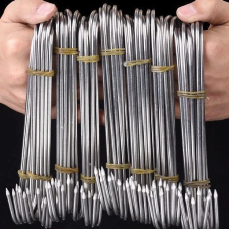 ZESTAW 3 x Hak wędliniarski S 10 sztuk