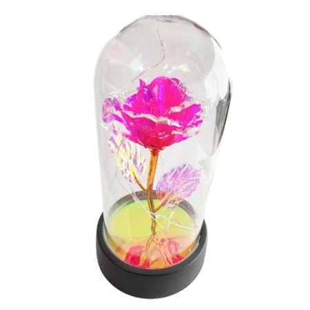 Prezent dla Niej wieczna róża różowa