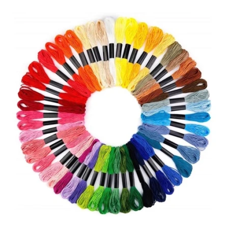 Prezent dla Niej mulina 50 kolorów