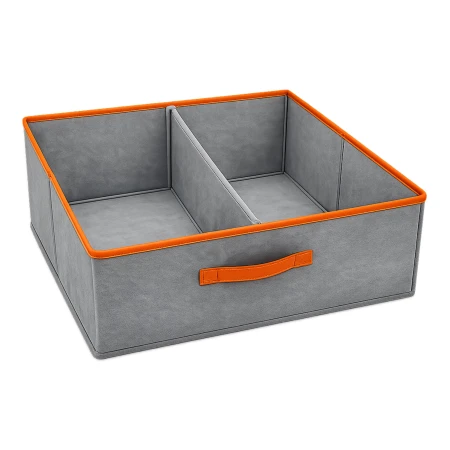 Pudło organizer na ubrania do szafy 50x40x20cm - szary5.jpg