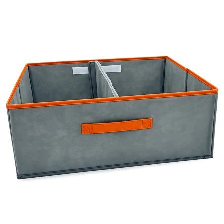 Pudło organizer na ubrania do szafy 50x40x20cm - szary8.jpg