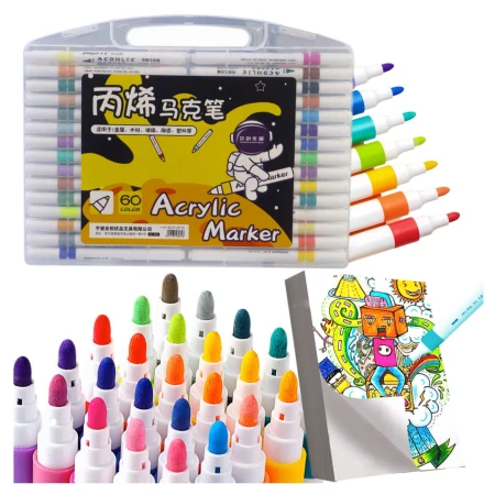 Markery pisaki akrylowe zestaw 60 szt1.jpeg