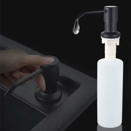 Dozownik do mydła płynu czarny 4.jpeg