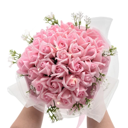 Bukiet róz mydlanych Okazeo Różowe7.jpeg