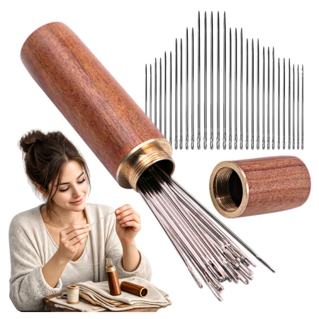 Igły do szycia komplet 30szt w etui drewnianym2.jpg
