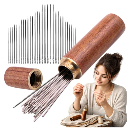 Igły do szycia komplet 30szt w etui drewnianym3.jpg