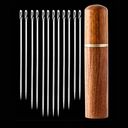 Igły do szycia komplet 30szt w etui drewnianym7.jpg