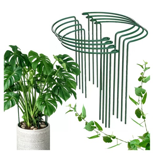 Przejdź do produktu Podpórka pod kwiaty podpora do roślin pnących doniczkowych do domu i ogrodu 8 szt 40cm