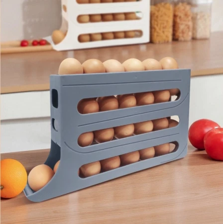 Organizer na jajka do lodówki Okazeo szary3.jpeg