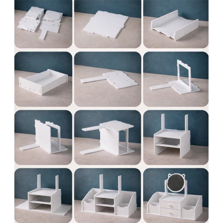 Toaletka z lusterkiem organizer Bianka Okazeo9.jpg