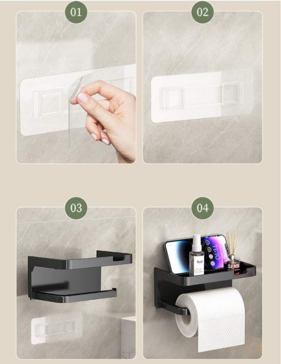 Uchwyt na papier toaletowy Okazeo czarny7.jpeg