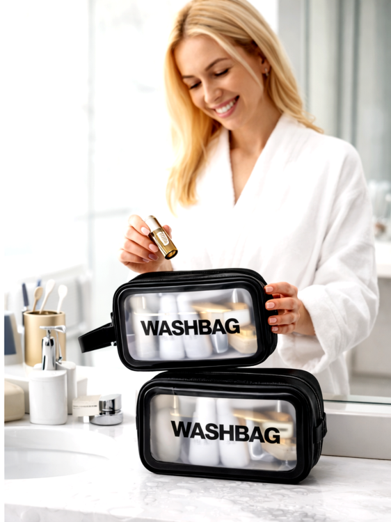 Kosmetyczki washbag zestaw 2 szt czarne okazeo 4.png