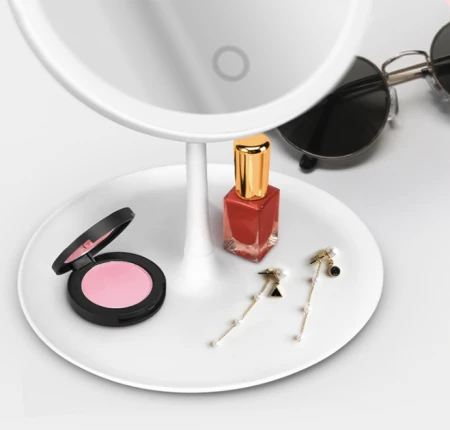 Lusterko okragłe białe led8.png