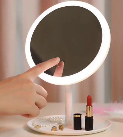 Lusterko okragłe białe led9.png