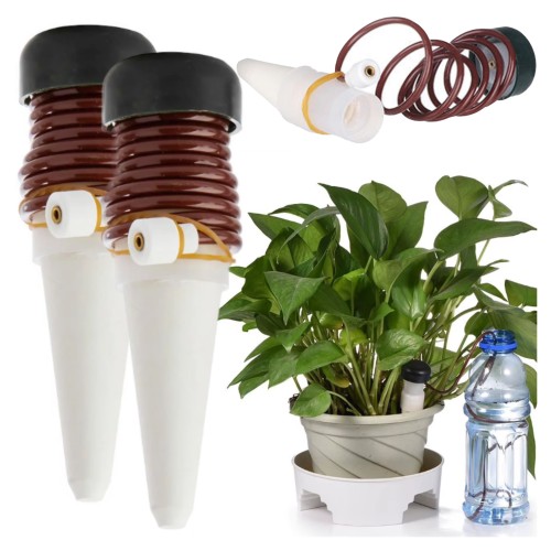 Przejdź do produktu Nawadniacze do roślin kwiatów doniczkowych zestaw 2 szt system podlewania ceramiczny