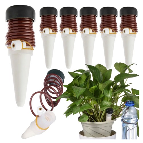 Przejdź do produktu Nawadniacze do kwiatów roślin doniczkowych zestaw 6 szt system podlewania ceramiczny