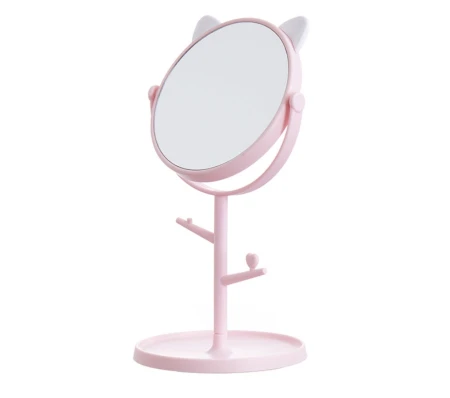 Lusterko kotek różowe3.jpeg