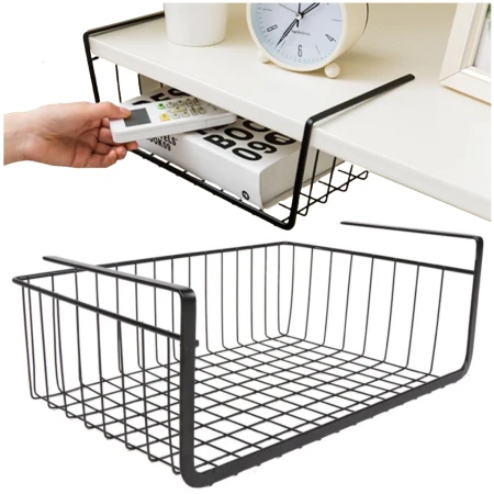 Kosz metalowy podblatowy czarny3.jpeg