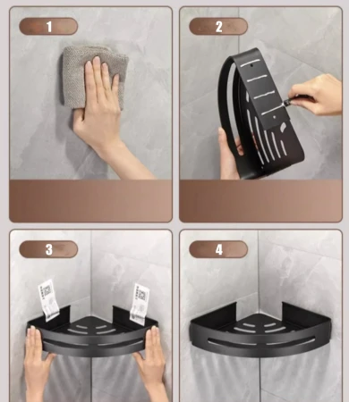 Półka narożna czarna łazienkowa9.jpeg