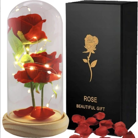 Wieczna róża w kopule LED - 2 róże9.jpeg