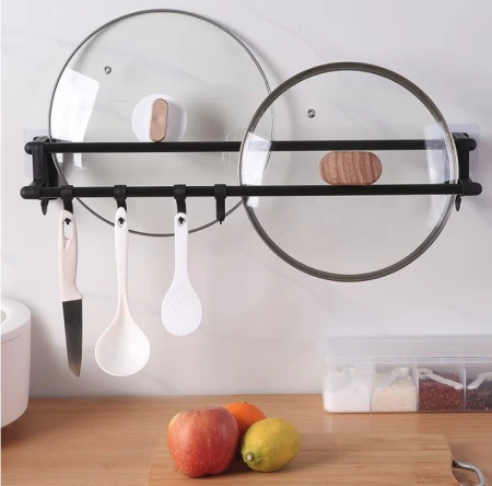 Wieszak łazienkowy ścienny czarny 40x9 cm3.jpeg