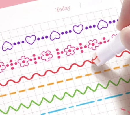 Markery do wzorków MIX 6szt. - PR43 serca kwiaty5.jpeg