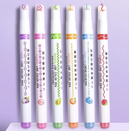 Markery do wzorków MIX 6szt. - PR43 serca kwiaty8.jpeg