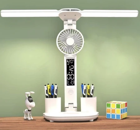 Lampka biurkowa LED z wiatrakiem biała7.jpeg