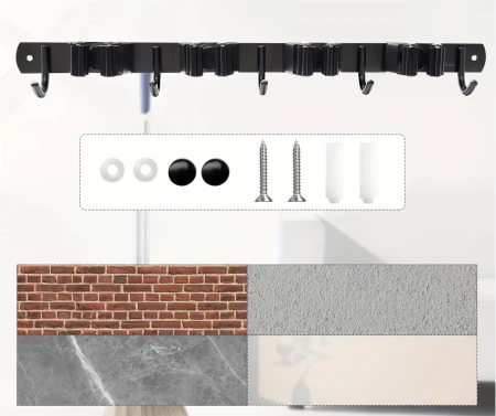 Uchwyt na narzędzia ogrodnicze metalowy - czarny7.jpeg