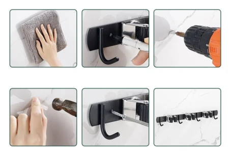 Uchwyt na narzędzia ogrodnicze metalowy - czarny8.jpeg