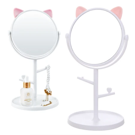 Lusterko kotek białe1.jpeg