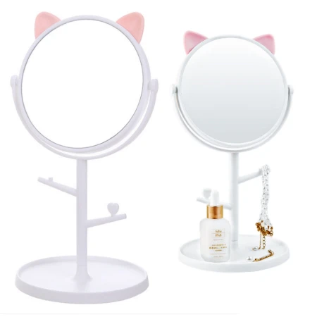 Lusterko kotek białe2.jpeg