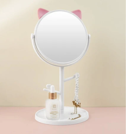 Lusterko kotek białe7.jpeg