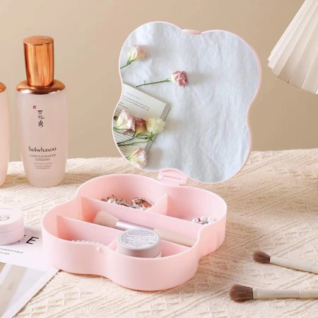 Organizer na kosmetyki biżuterie z lusterkiem6.jpeg