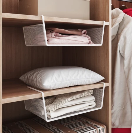 Kosz metalowy półka podblatowa model2 biały7.jpeg