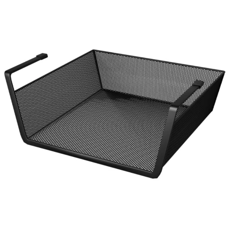 Kosz metalowy półka podblatowa model2 czarny4.png