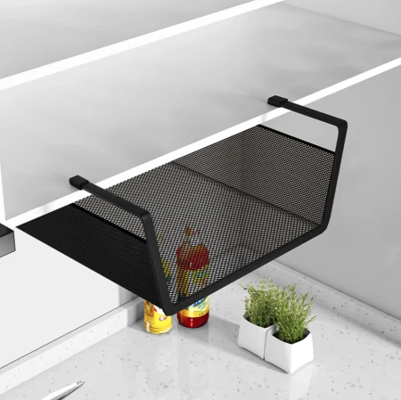 Kosz metalowy półka podblatowa model2 czarny9.png