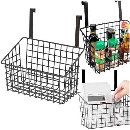 Kosz metalowy wiszący czarny2.jpeg