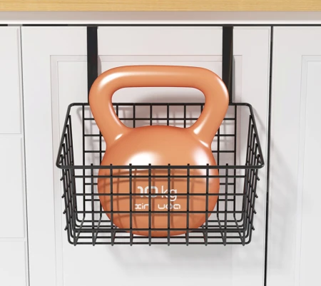 Kosz metalowy wiszący czarny6.png