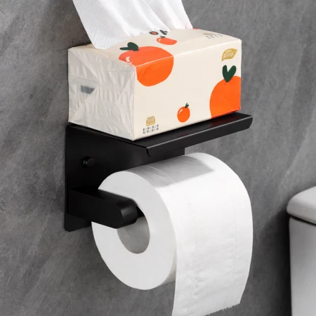 Uchwyt na papier metalowy czarny4.jpg